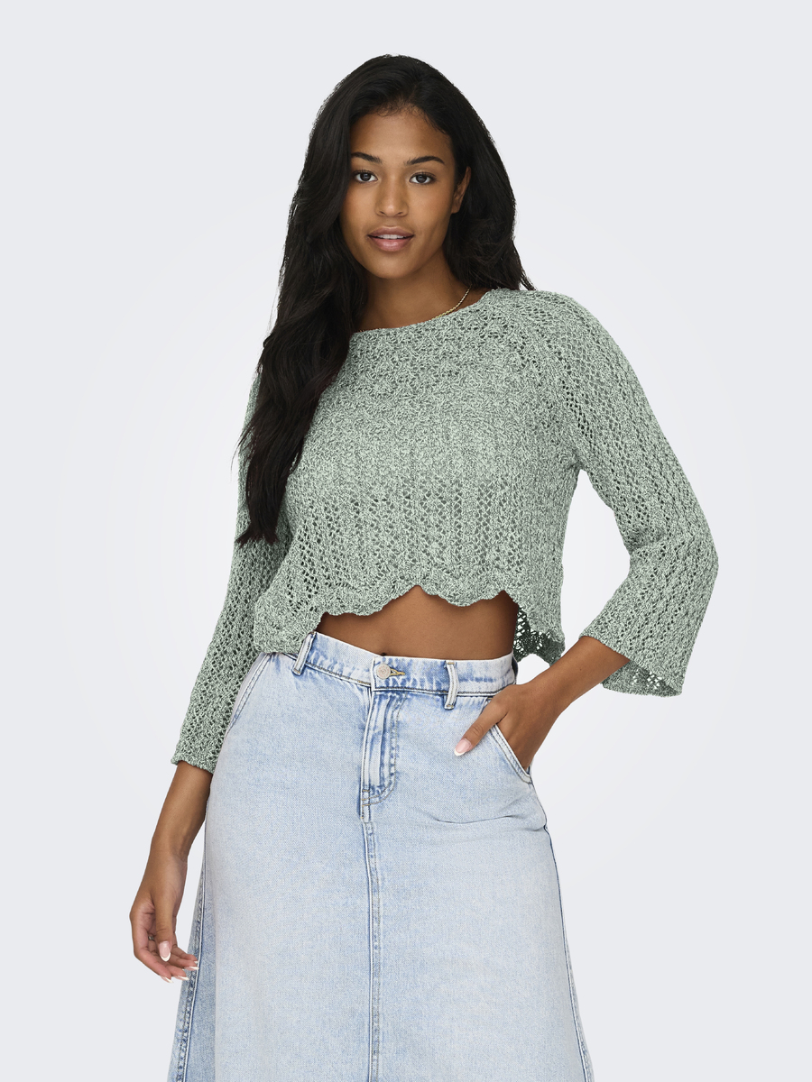 Pull van het merk Only in het Groen