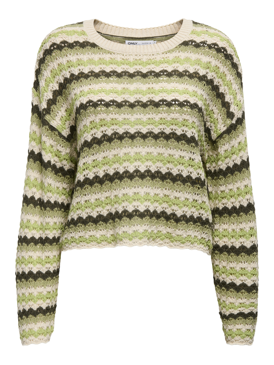 Pull van het merk Only in het Groen