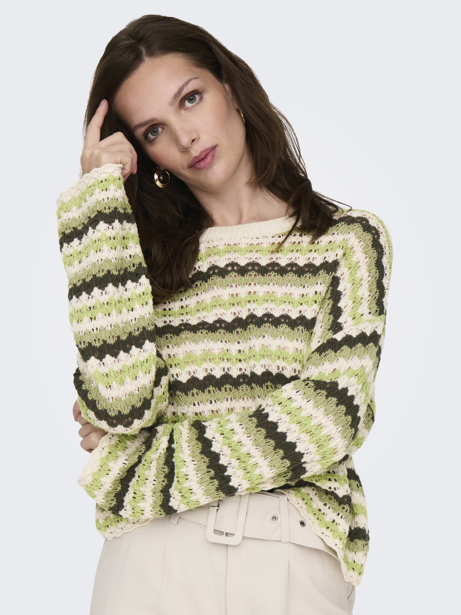 Pull van het merk Only in het Groen