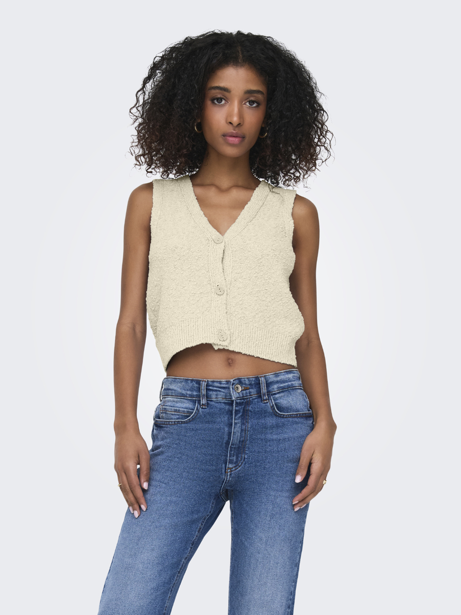 Pull van het merk Only in het Ecru