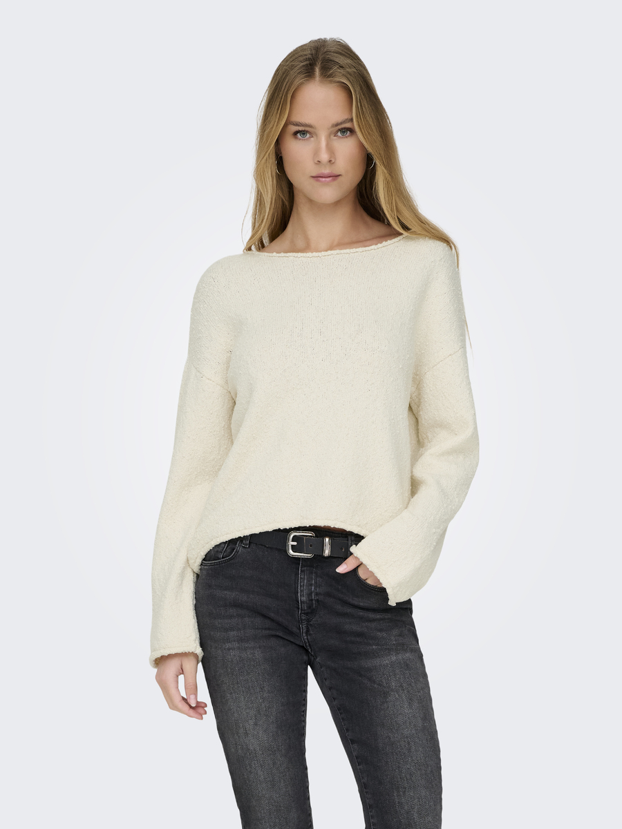 Pull van het merk Only in het Ecru
