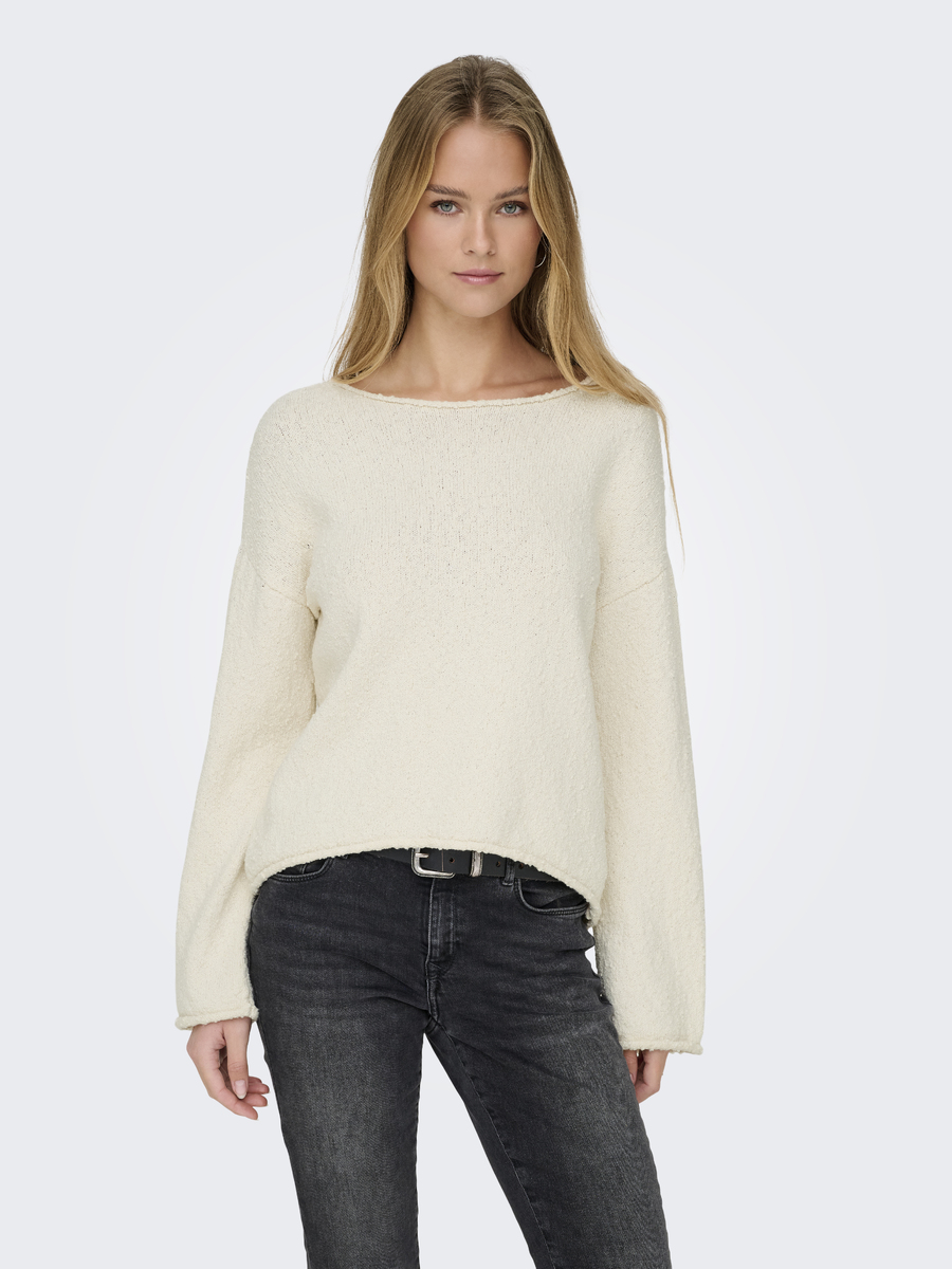 Pull van het merk Only in het Ecru