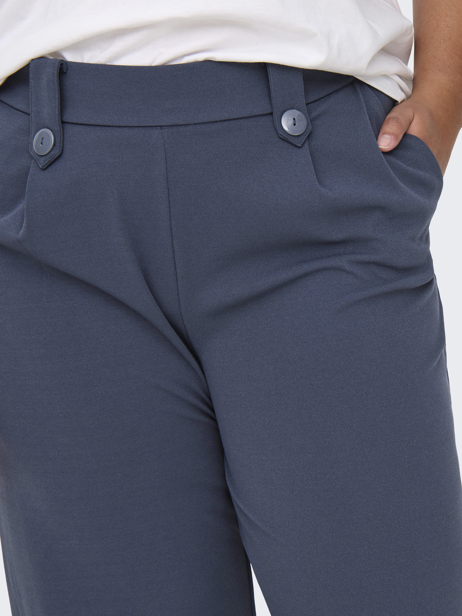 Broek van het merk Only Carmakoma in het Blauw