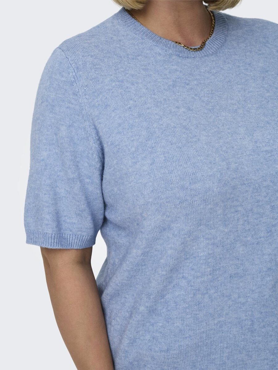 Pull van het merk Only Carmakoma in het Blauw