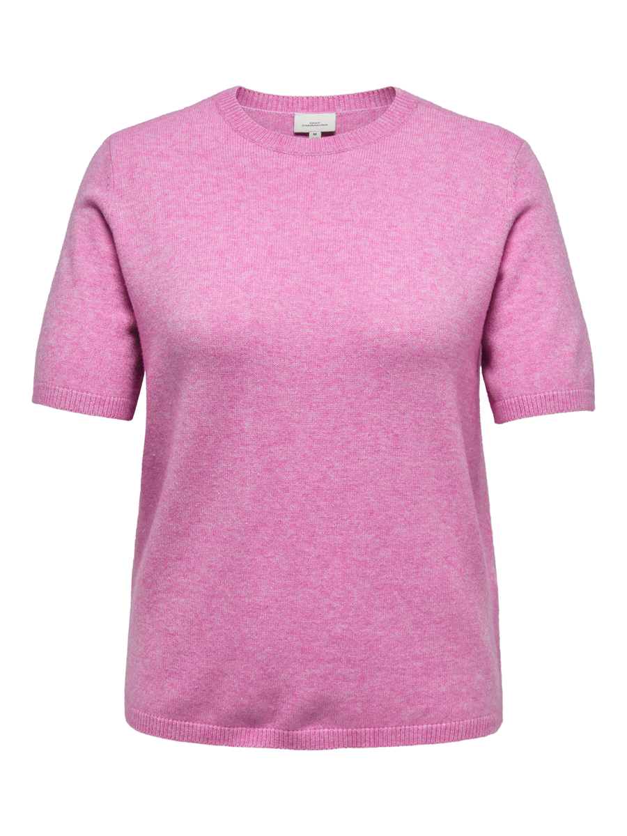 Pull van het merk Only Carmakoma in het Roze