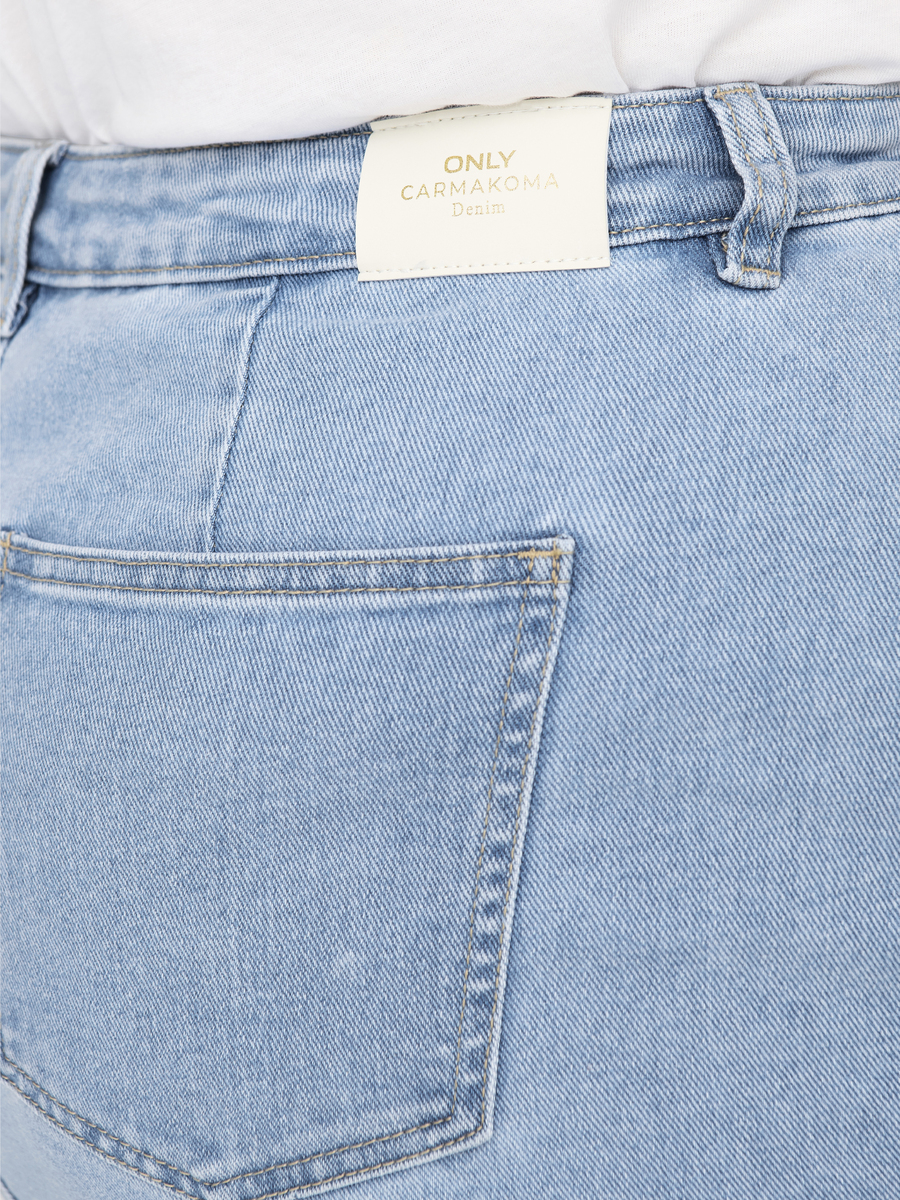 Rok van het merk Only Carmakoma in het Jeans