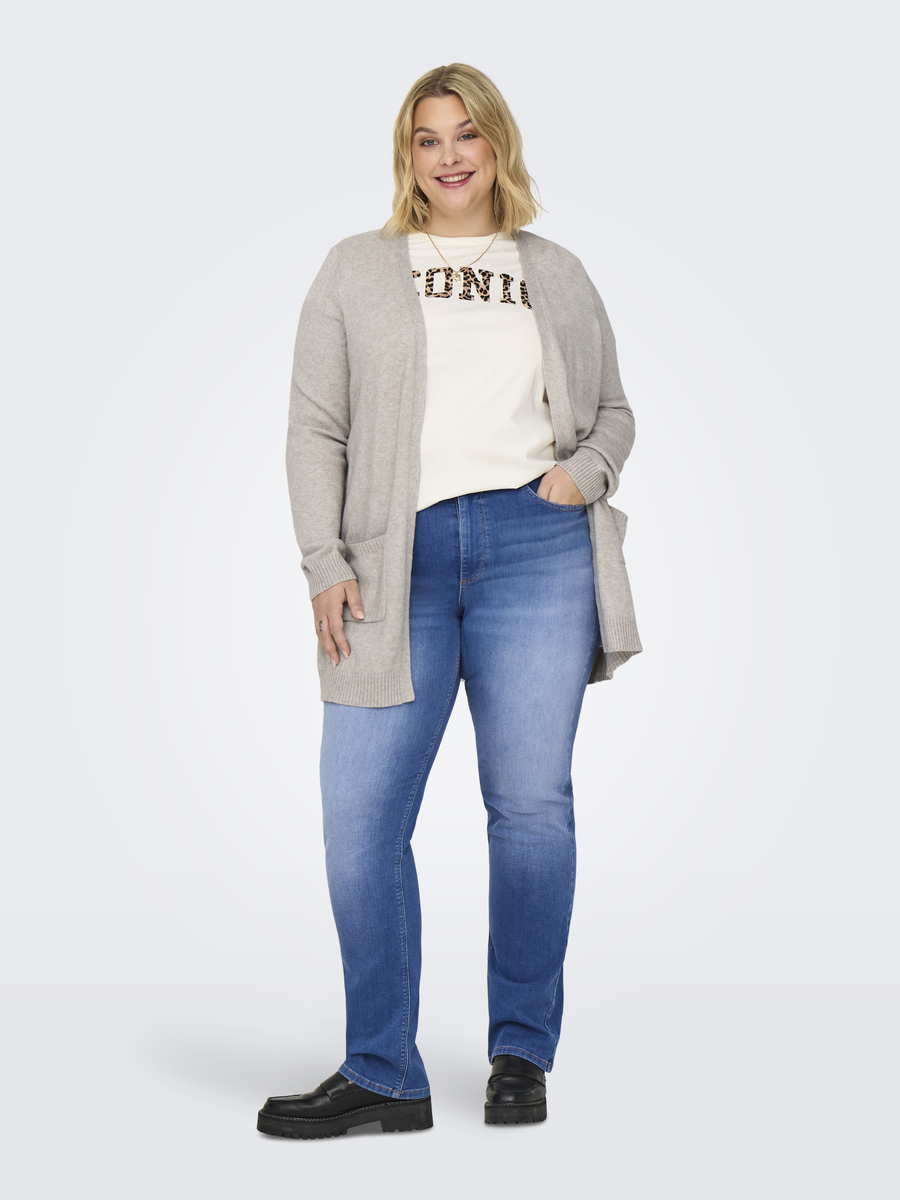 Broek van het merk Only Carmakoma in het Jeans