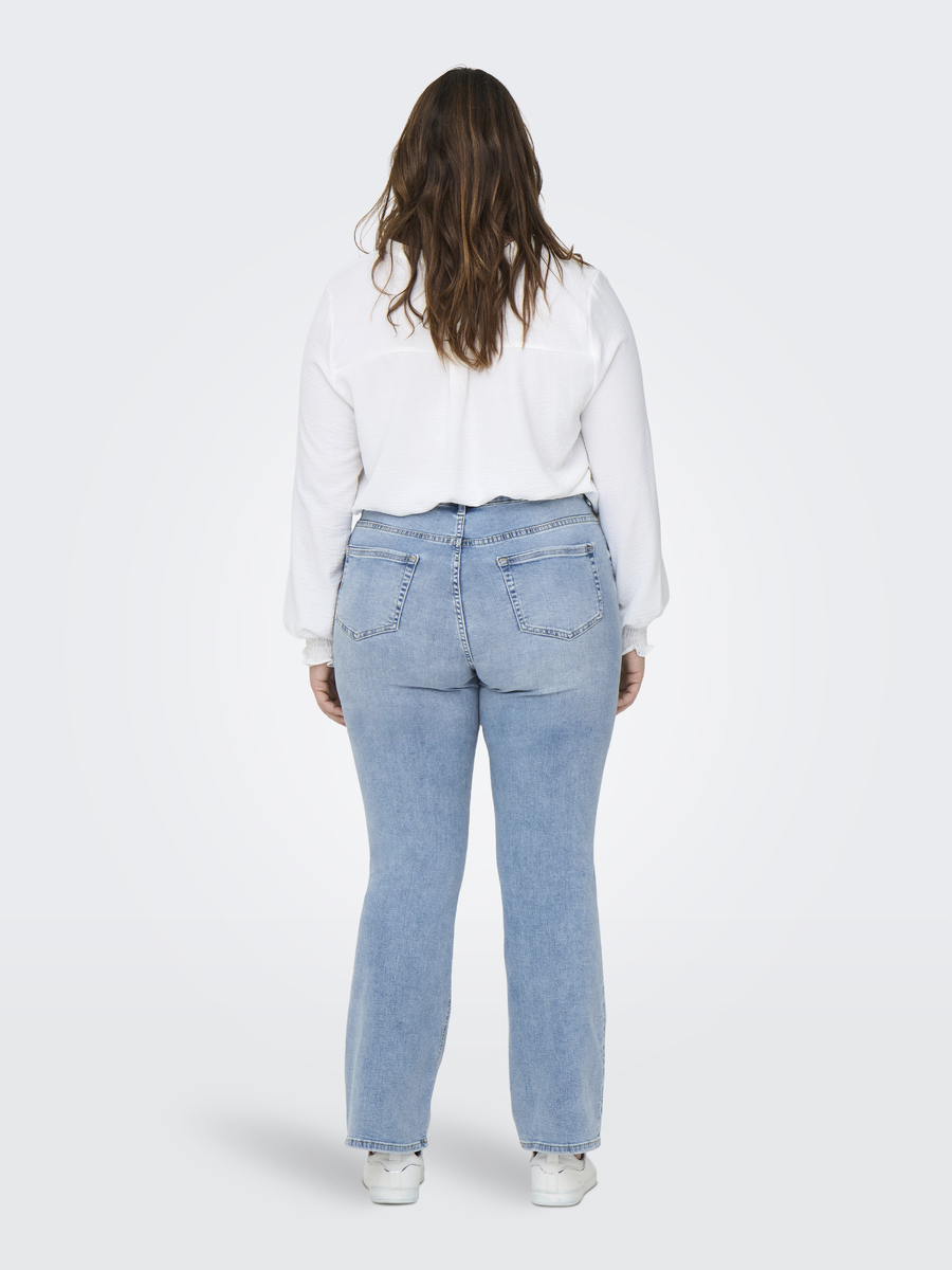 Broek van het merk Only Carmakoma in het Jeans