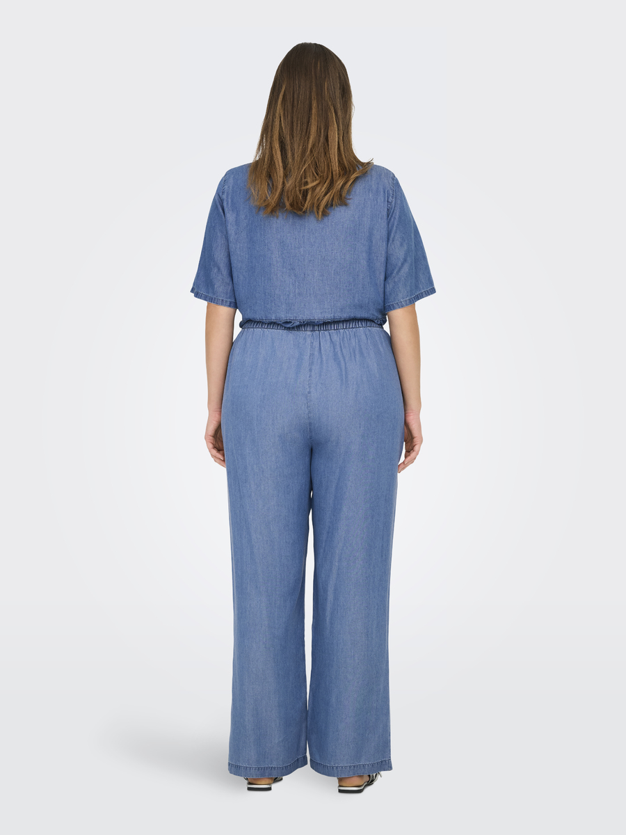 Broek van het merk Only Carmakoma in het Jeans