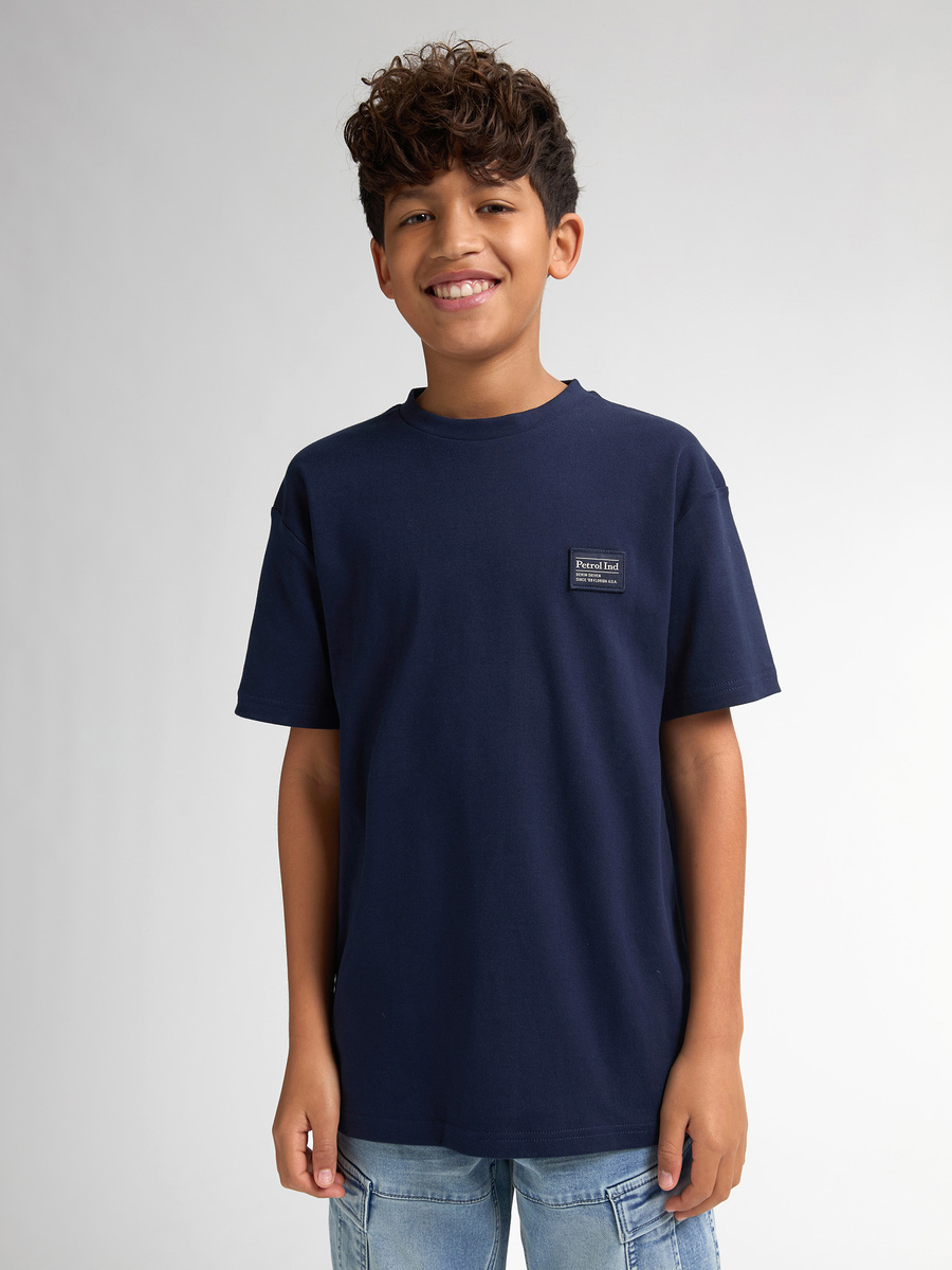 T-shirt van het merk Petrol in het Marine