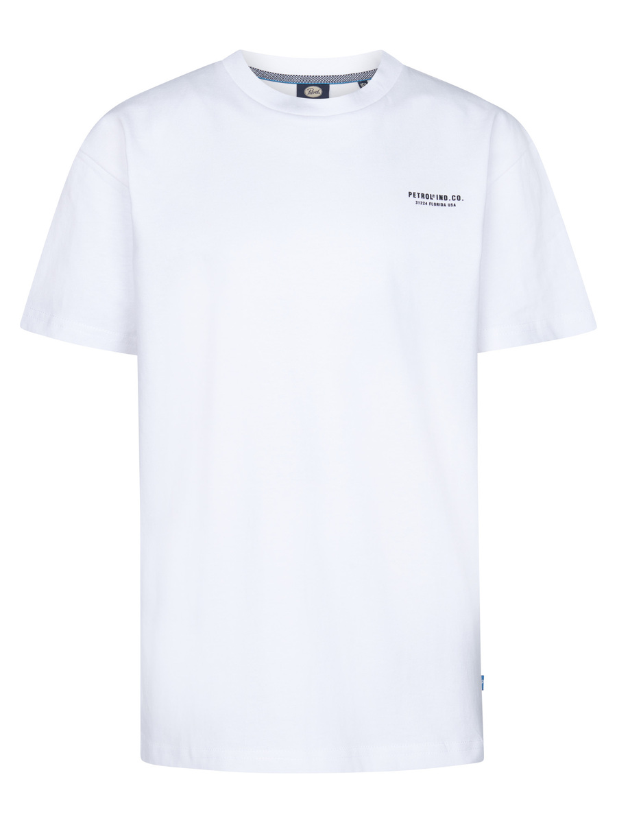 T-shirt van het merk Petrol in het Wit