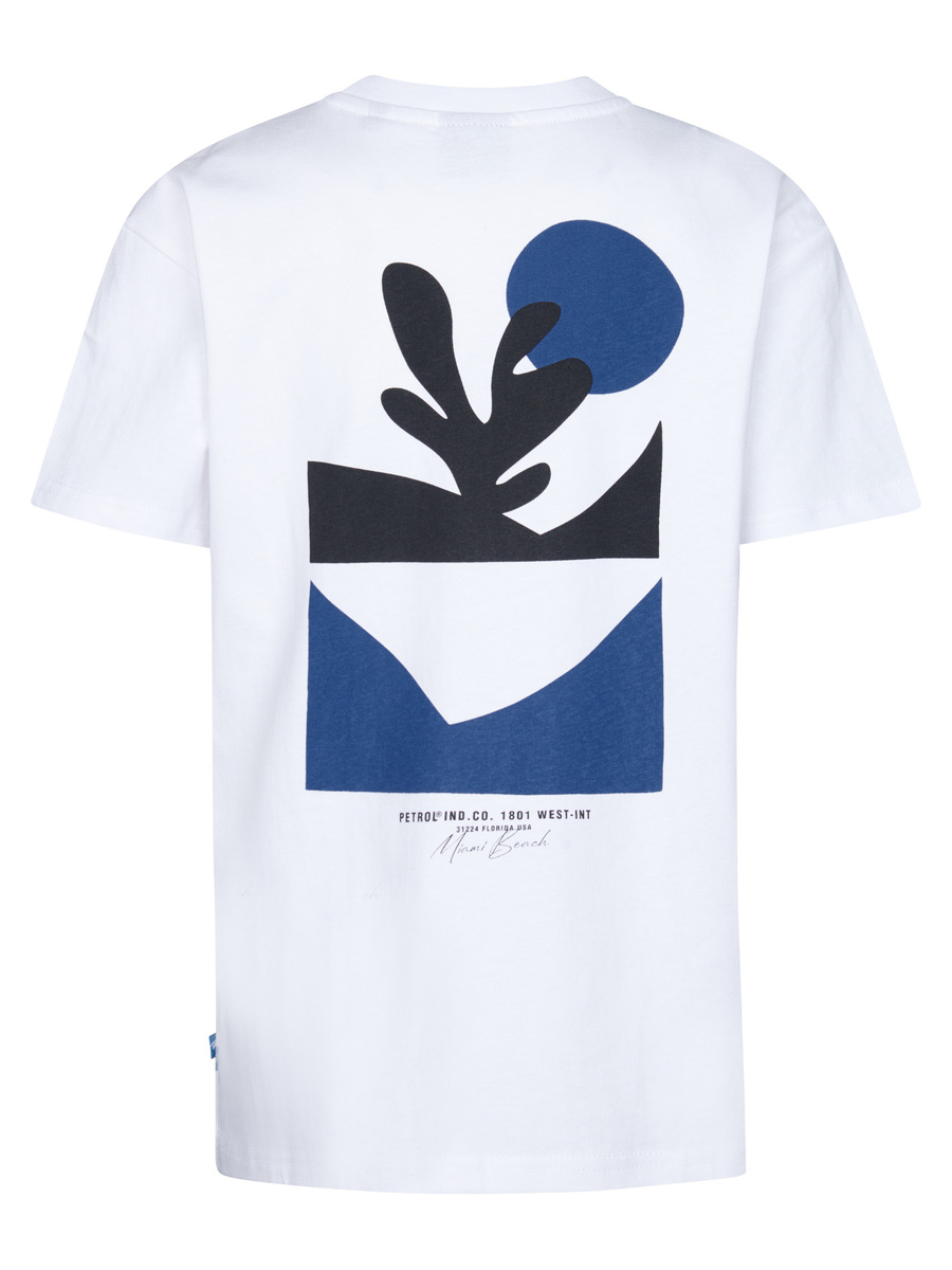 T-shirt van het merk Petrol in het Wit