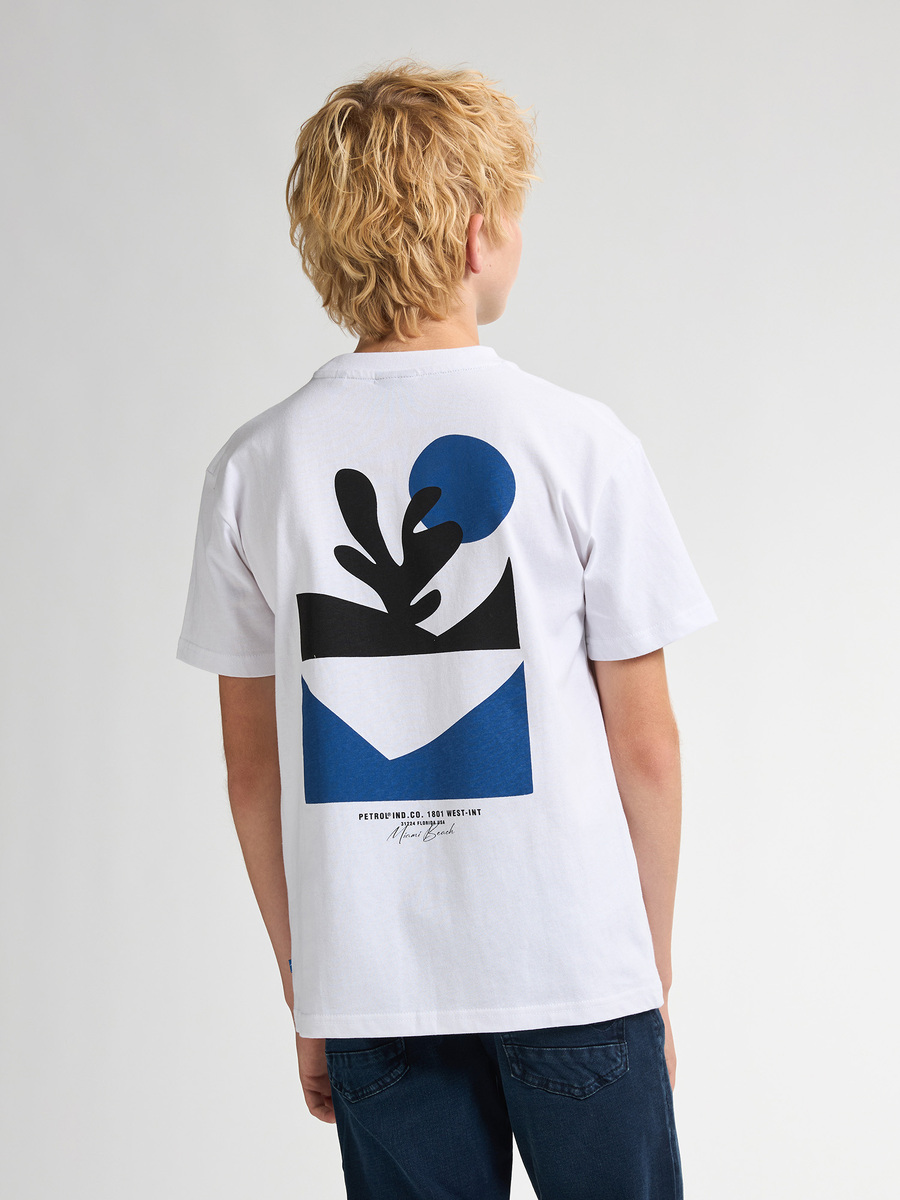 T-shirt van het merk Petrol in het Wit