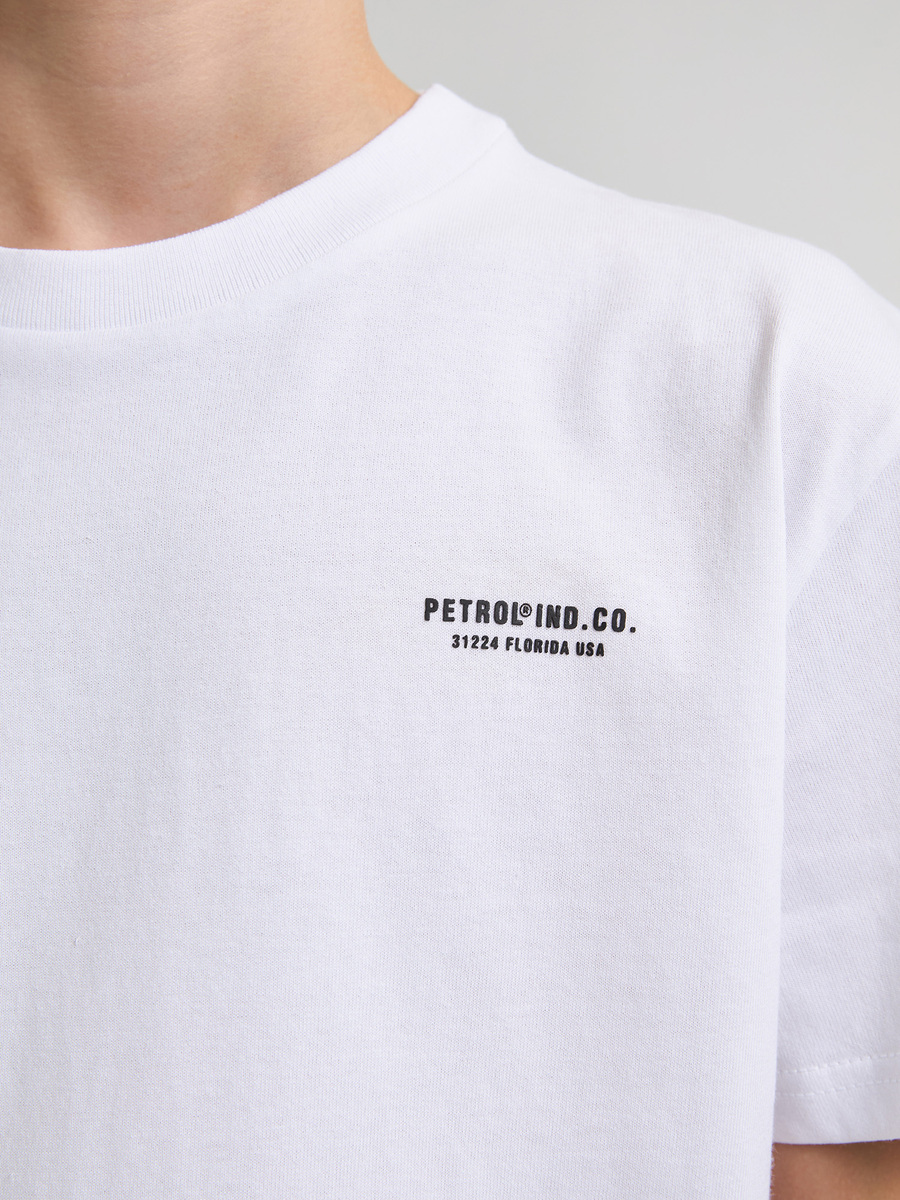T-shirt van het merk Petrol in het Wit