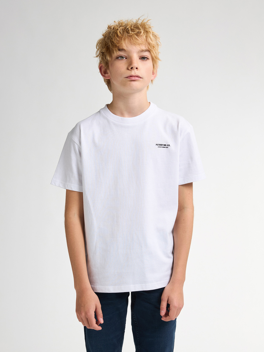 T-shirt van het merk Petrol in het Wit