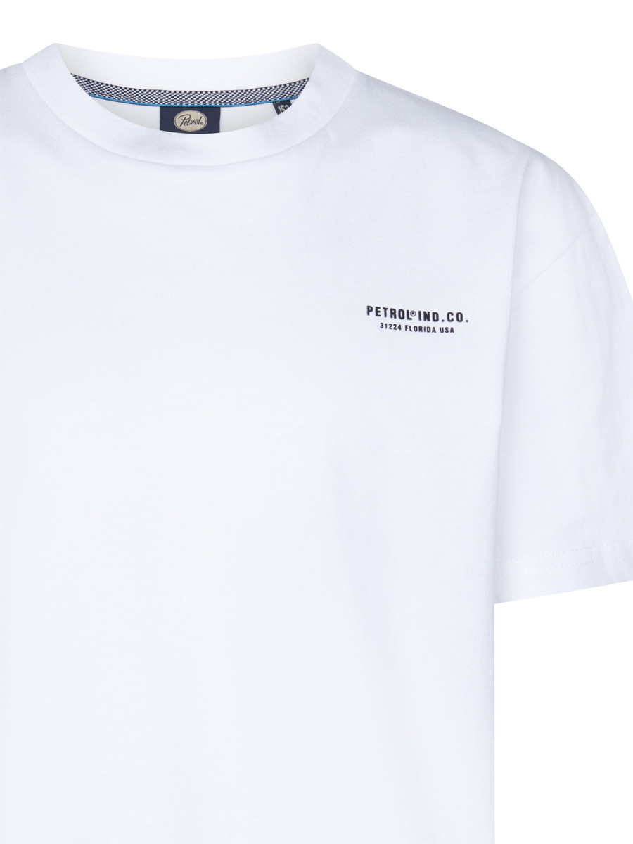 T-shirt van het merk Petrol in het Wit