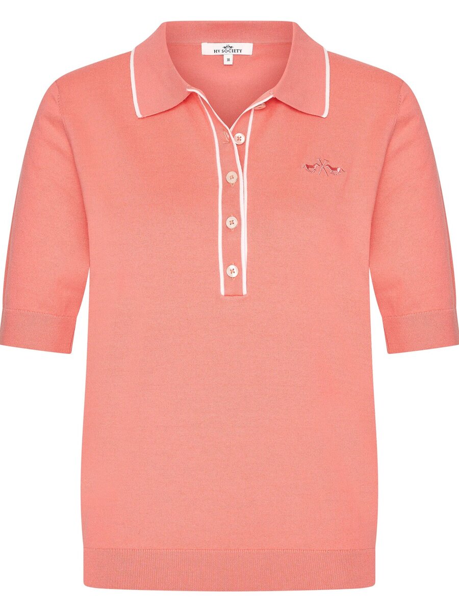 Polo van het merk Hv Polo in het Rood