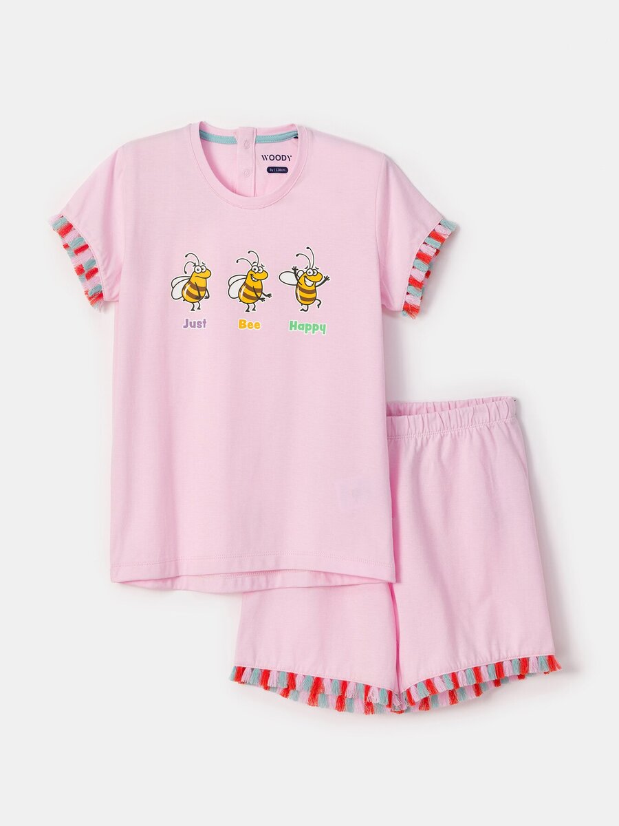 Pyjama van het merk Woody in het Roze