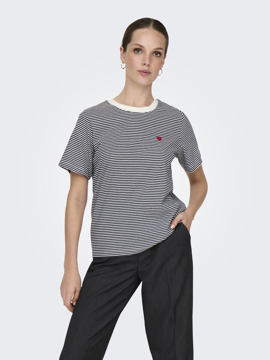 T-shirt van het merk Jdy in het Ecru