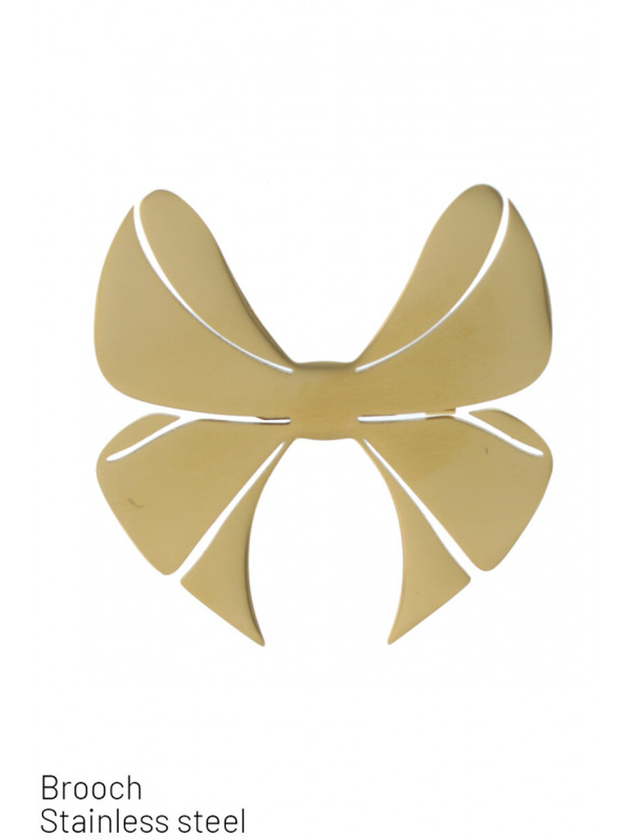 Broche van het merk Access in het Goud