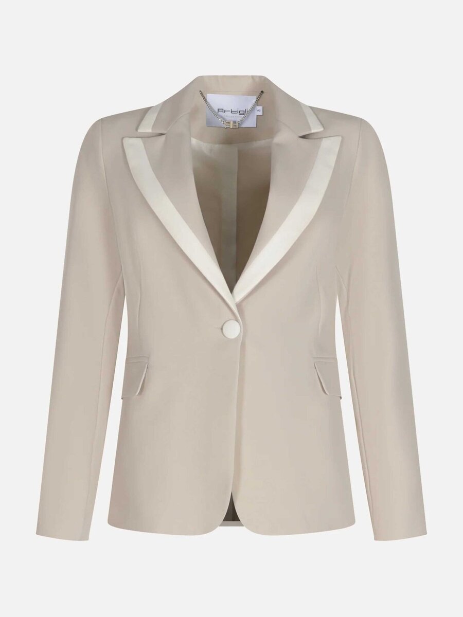 Blazer van het merk Artigli in het Beige