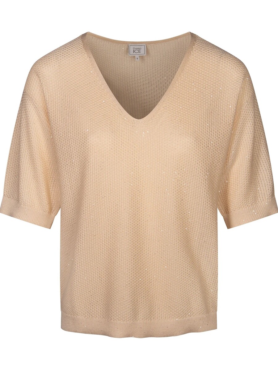 Pull van het merk Green Ice in het Beige
