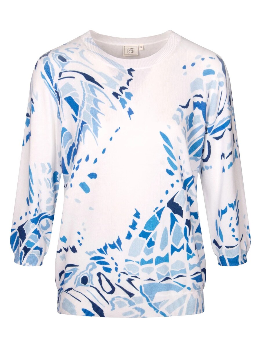 Pull van het merk Green Ice in het Blauw