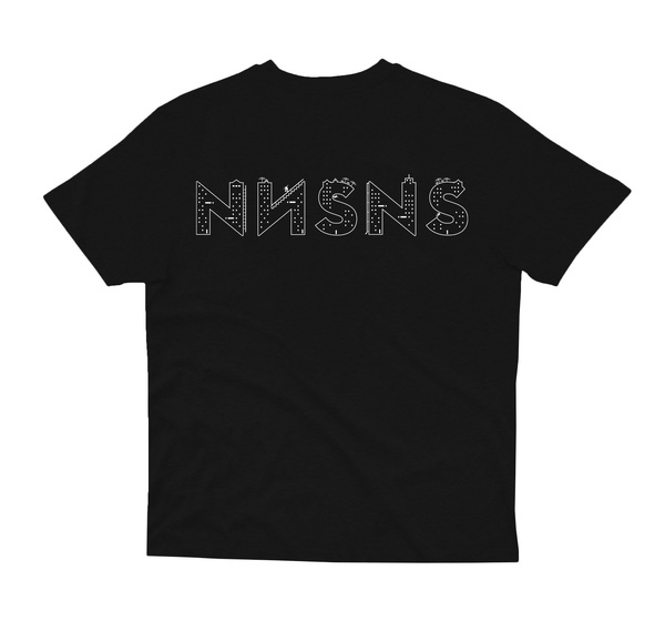 T-shirt van het merk Nnsns in het Zwart