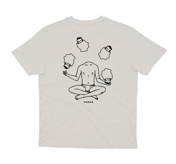T-shirt van het merk Nnsns in het Beige