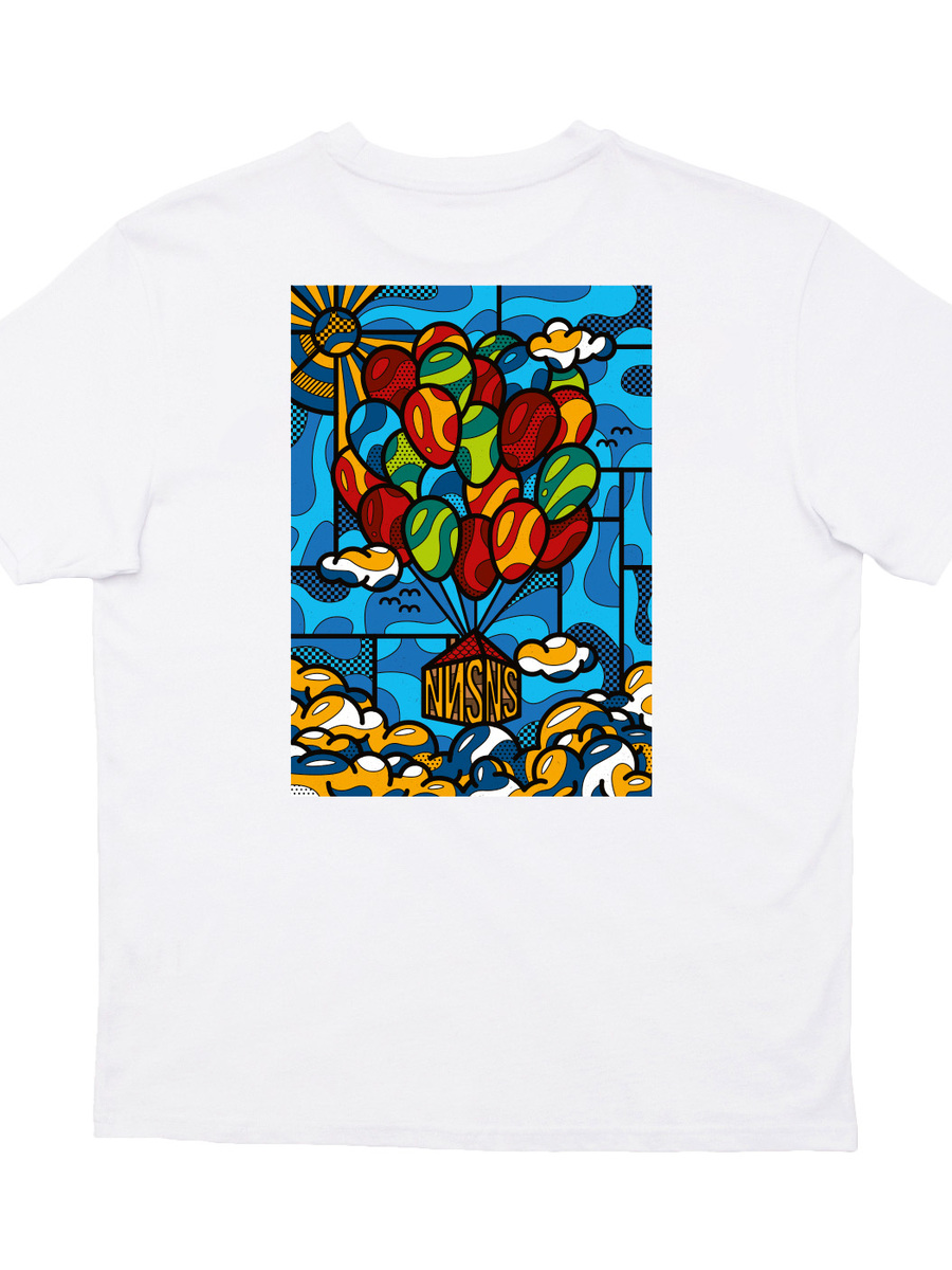 T-shirt van het merk Nnsns in het Wit