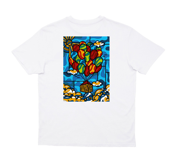 T-shirt van het merk Nnsns in het Wit
