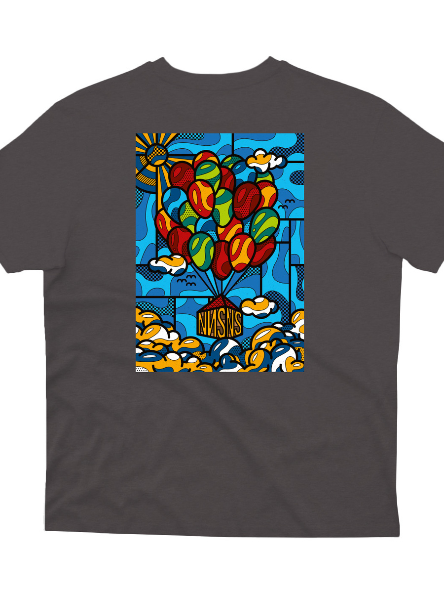 T-shirt van het merk Nnsns in het Grijs