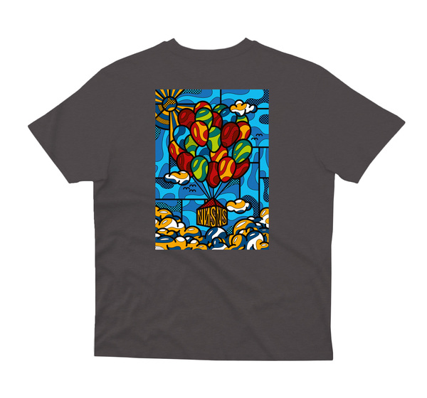 T-shirt van het merk Nnsns in het Grijs