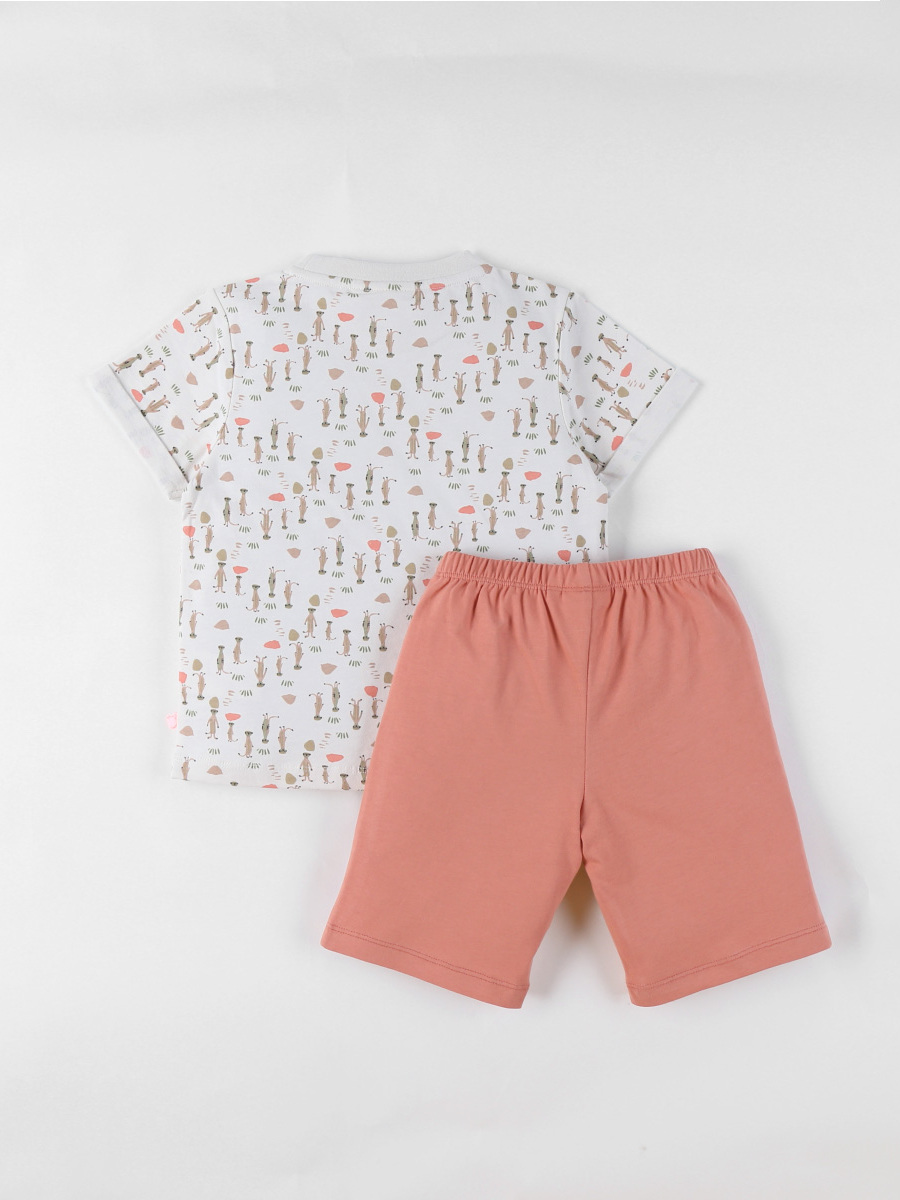 Pyjama van het merk Noukies in het Beige
