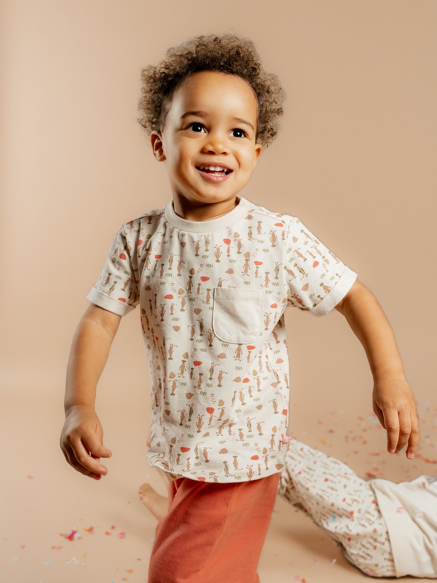 Pyjama van het merk Noukies in het Beige