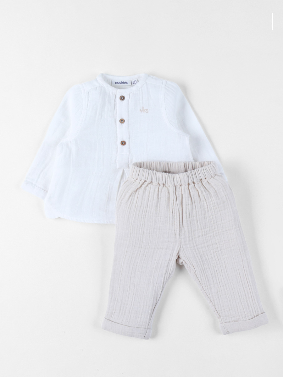 Set van het merk Noukies in het Beige