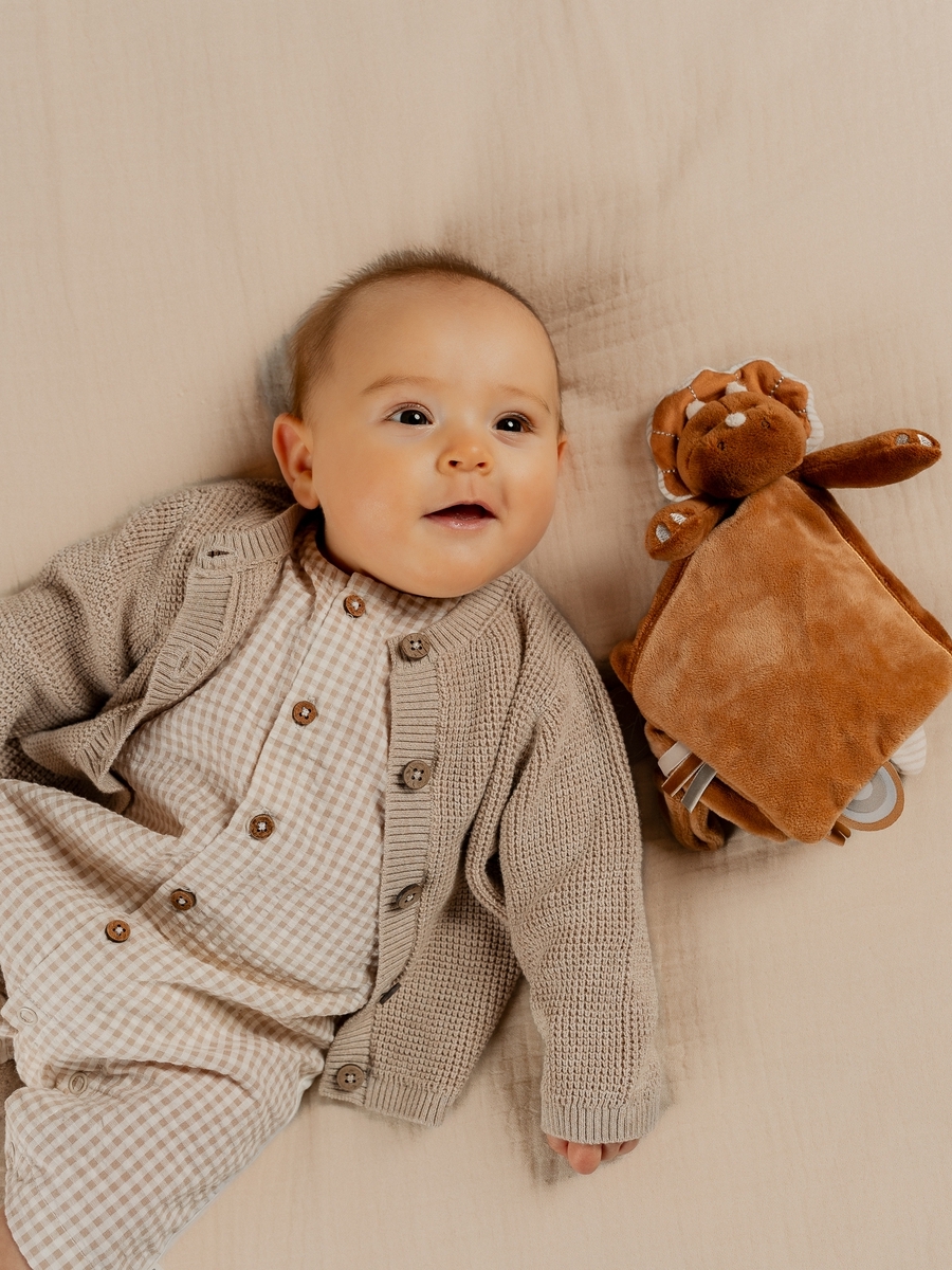 Gilet van het merk Noukies in het Beige