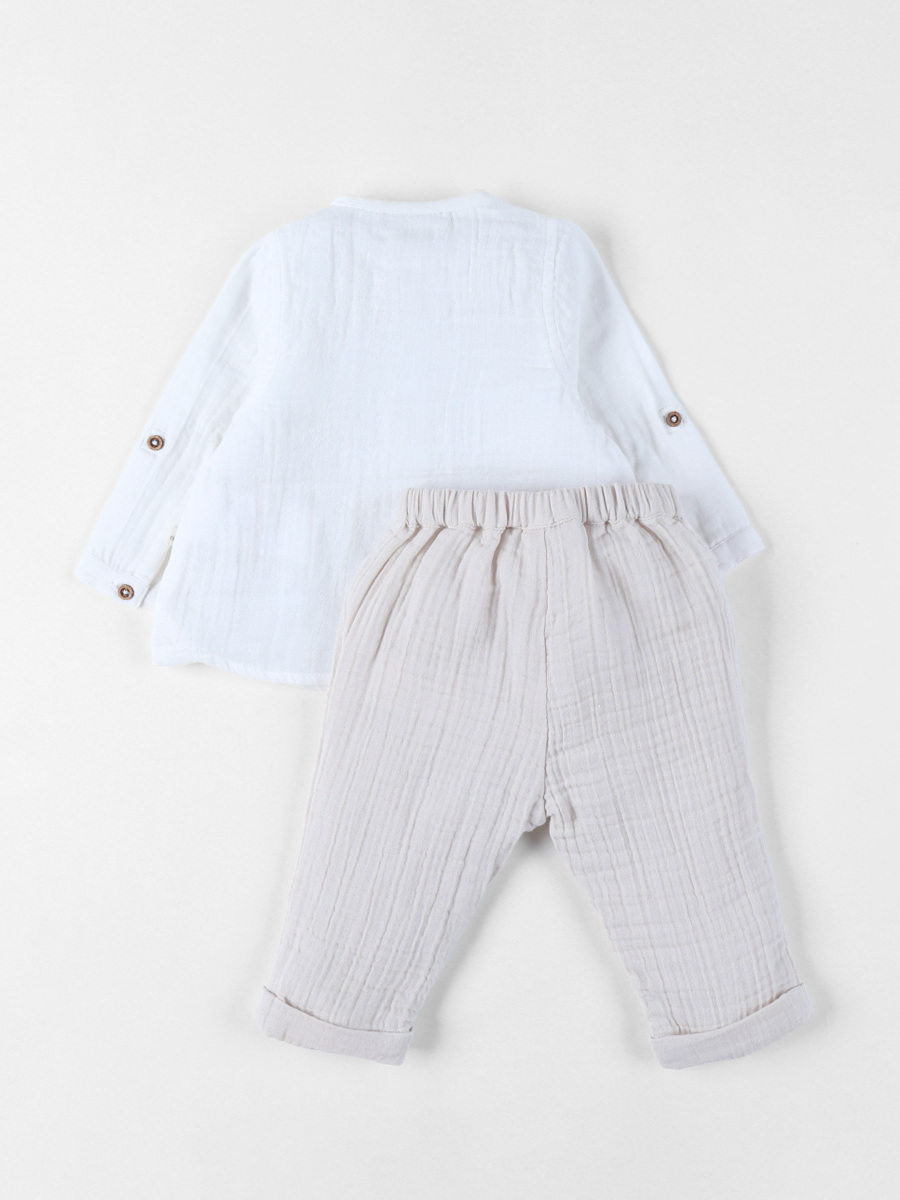 Set van het merk Noukies in het Beige