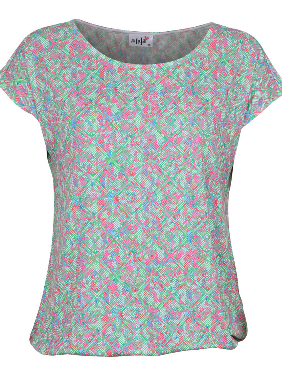 T-shirt van het merk She Goes Lala in het Groen