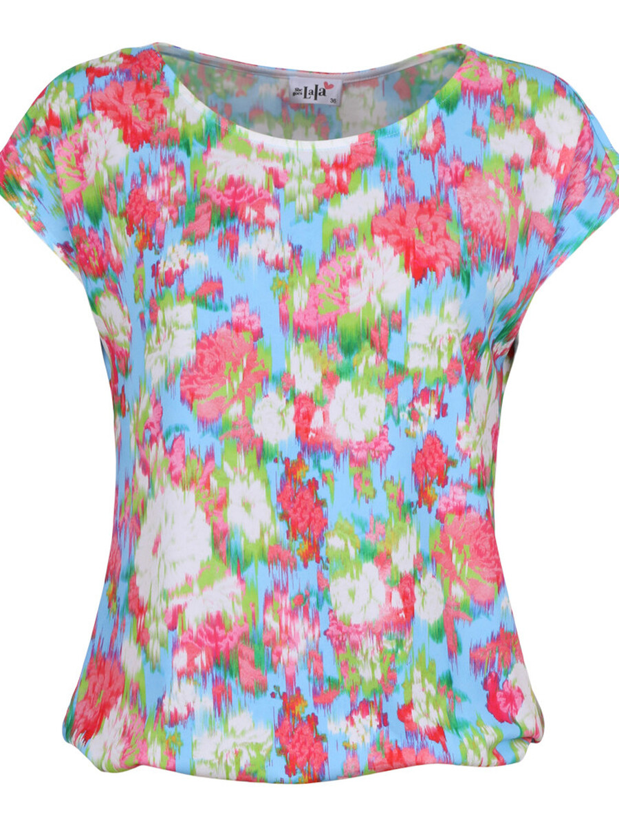 T-shirt van het merk She Goes Lala in het Blauw