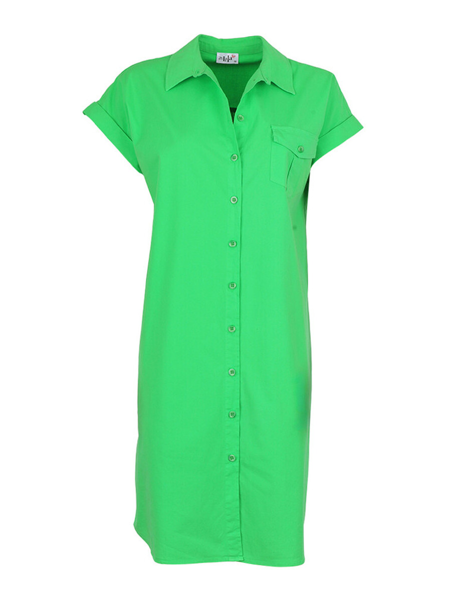 Kleed van het merk She Goes Lala in het Groen