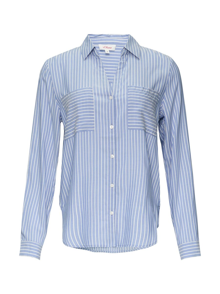 Bloes van het merk S.oliver Casual in het Blauw