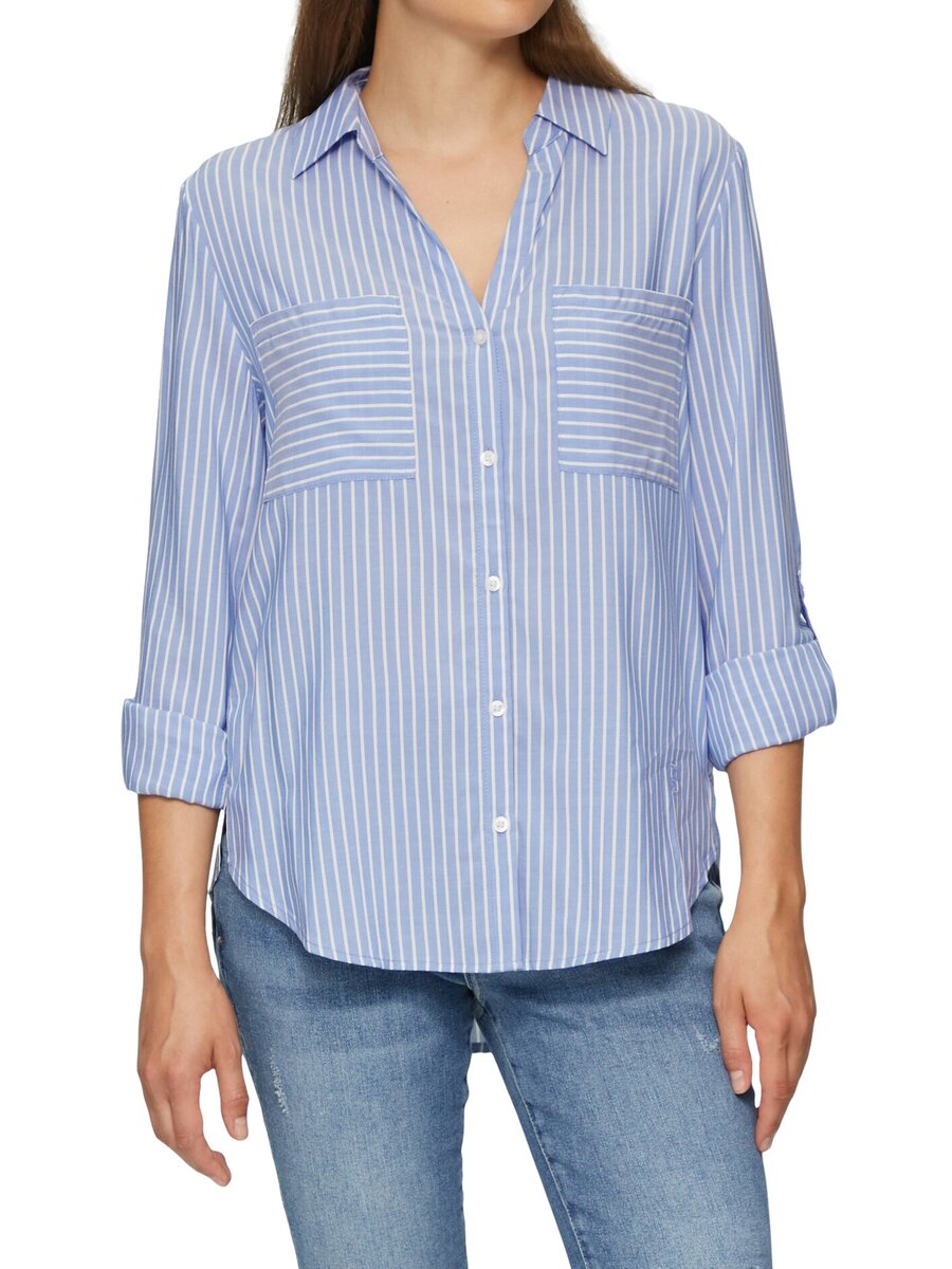 Bloes van het merk S.oliver Casual in het Blauw