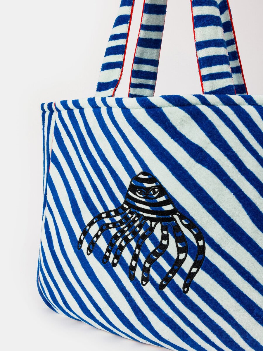 Tas van het merk Woody in het Blauw