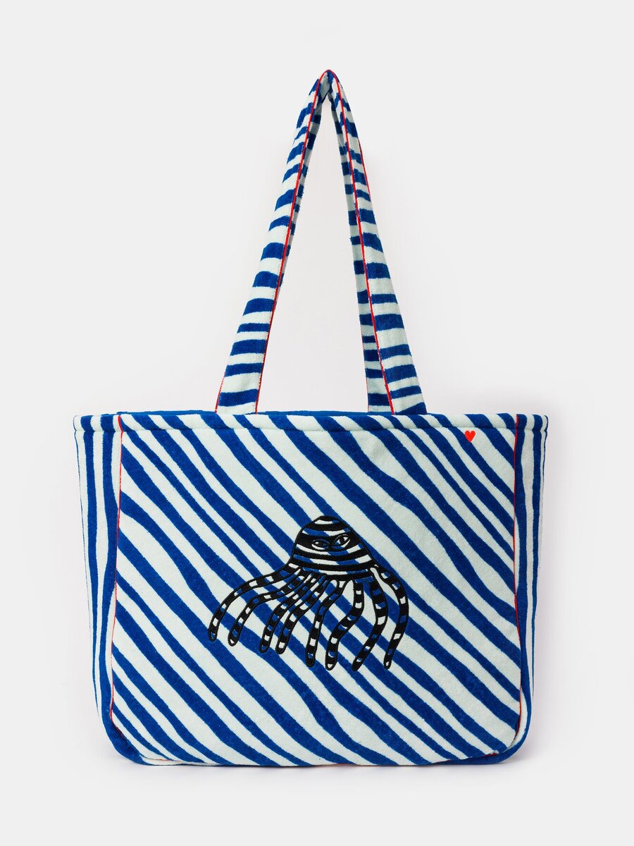 Tas van het merk Woody in het Blauw