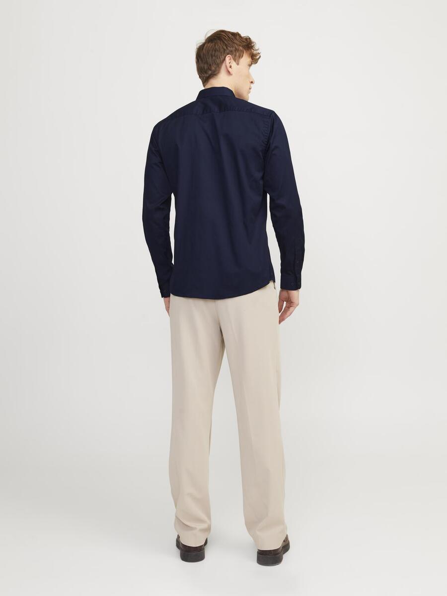 Hemd van het merk Jack & Jones Premium in het Marine