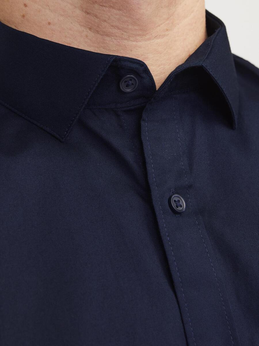Hemd van het merk Jack & Jones Premium in het Marine