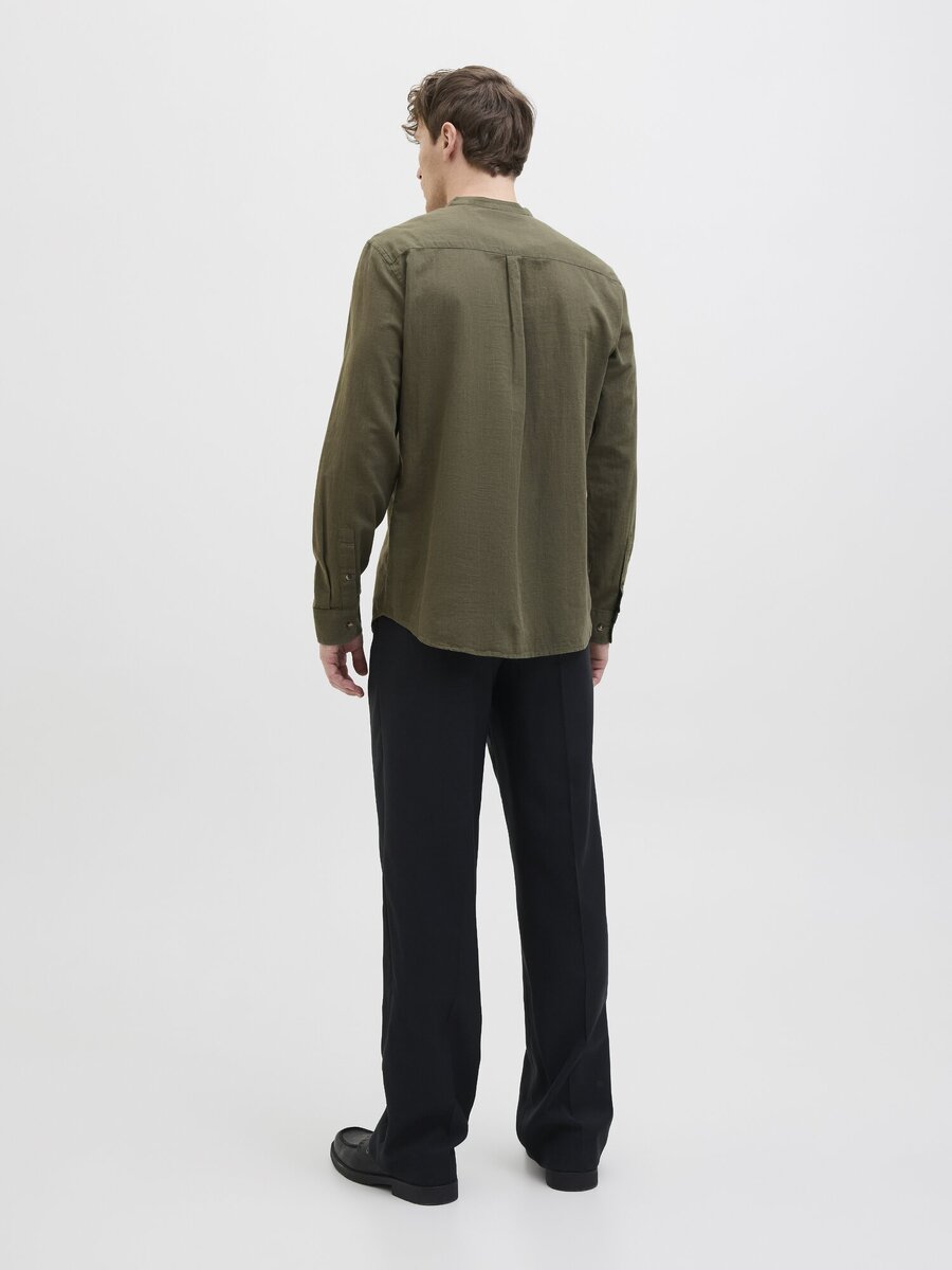 Hemd van het merk Jack & Jones in het Kaki