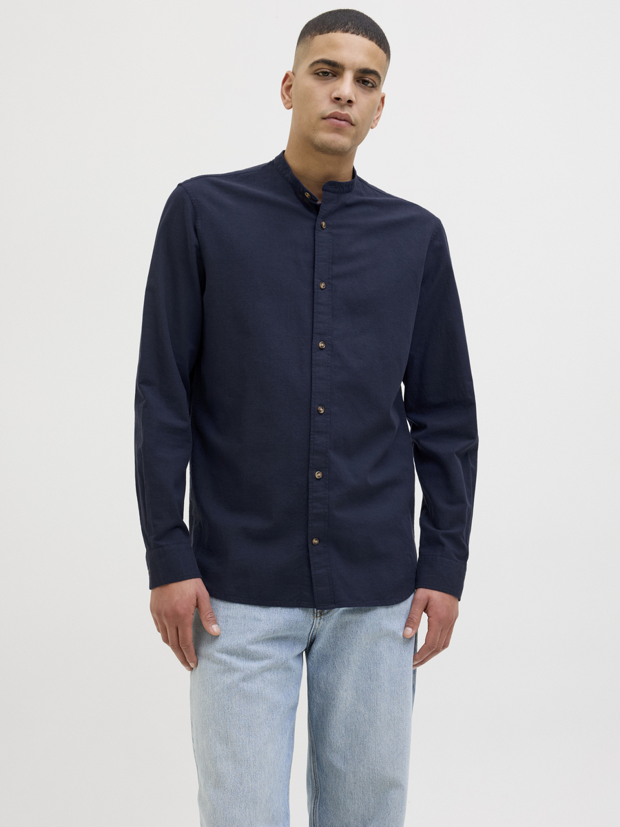Hemd van het merk Jack & Jones in het Marine
