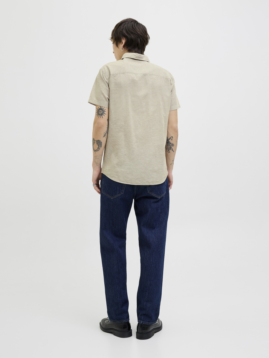 Hemd van het merk Jack & Jones in het Beige